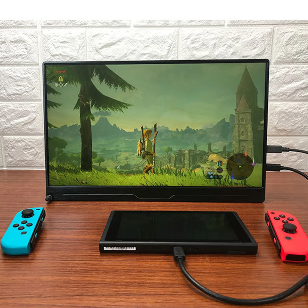 13 3 дюйма 4K Портативный HDR монитор для компьютера NUC игровая консоль телефона PS4 Xbox
