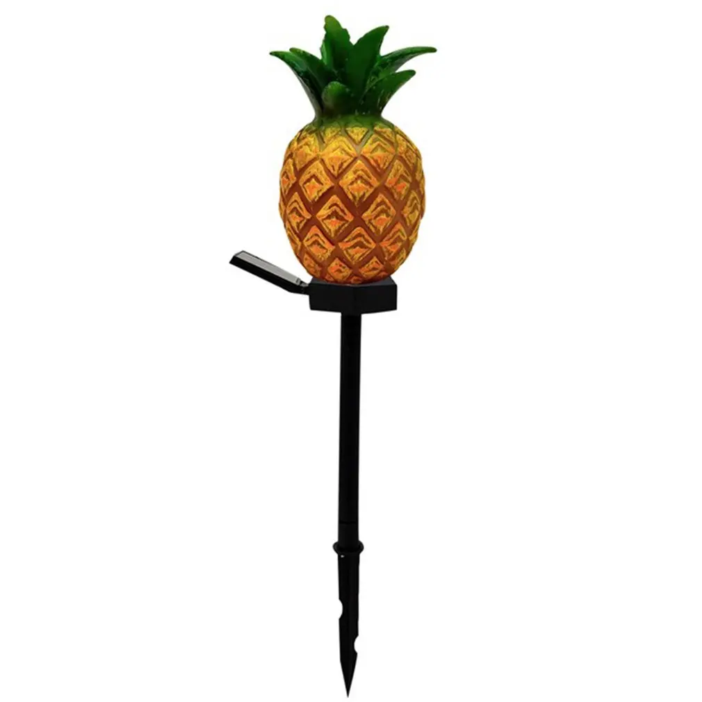 

Solar Stake Lights Outdoor Garden Decor Pineapple Waterproof Lights Pathway Yard Lawn Walkway Decoration