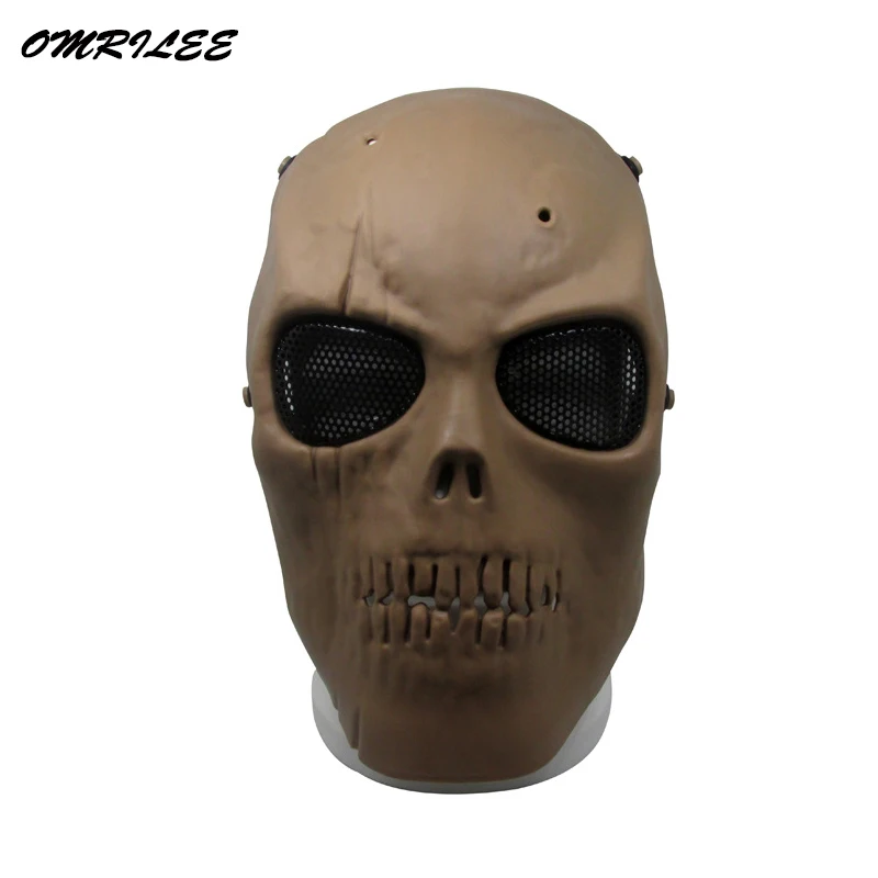Пейнтбольная стрельба реальный CS Череп защитная маска реквизит Тактический