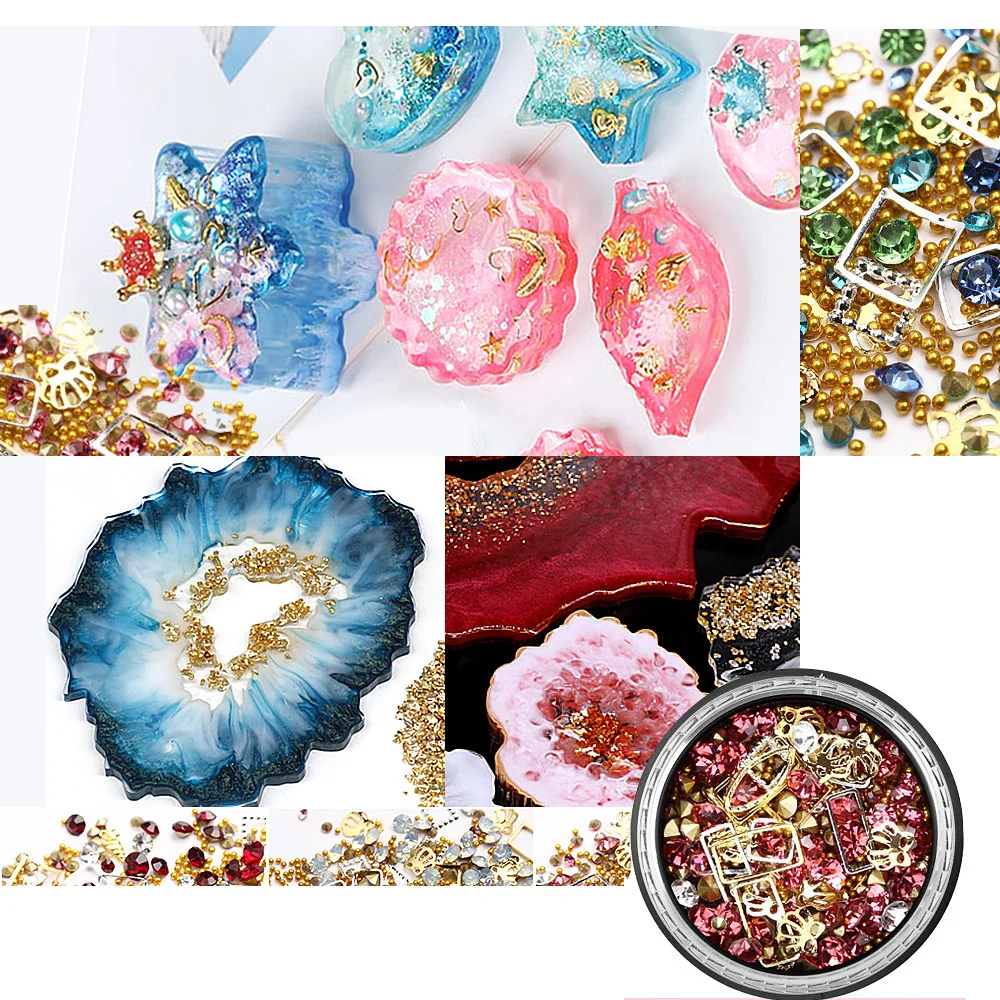 Стразы с наконечниками разноцветный металлический заклепочный патч ювелирные