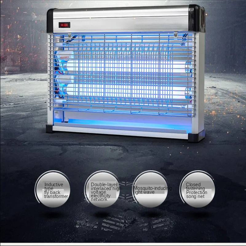

Aluminum alloy 40W mosquito killer commercial restaurant anti-mosquito lamp mosquito killer electronic mosquito killer