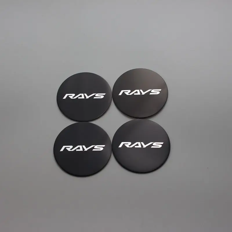 KOM 4 шт. 50 мм Центральная крышка наклейка для дисков advan rays volk ssr xxr логотип гоночный автомобиль Модифицированная эмблема на колеса крышка высокого качества