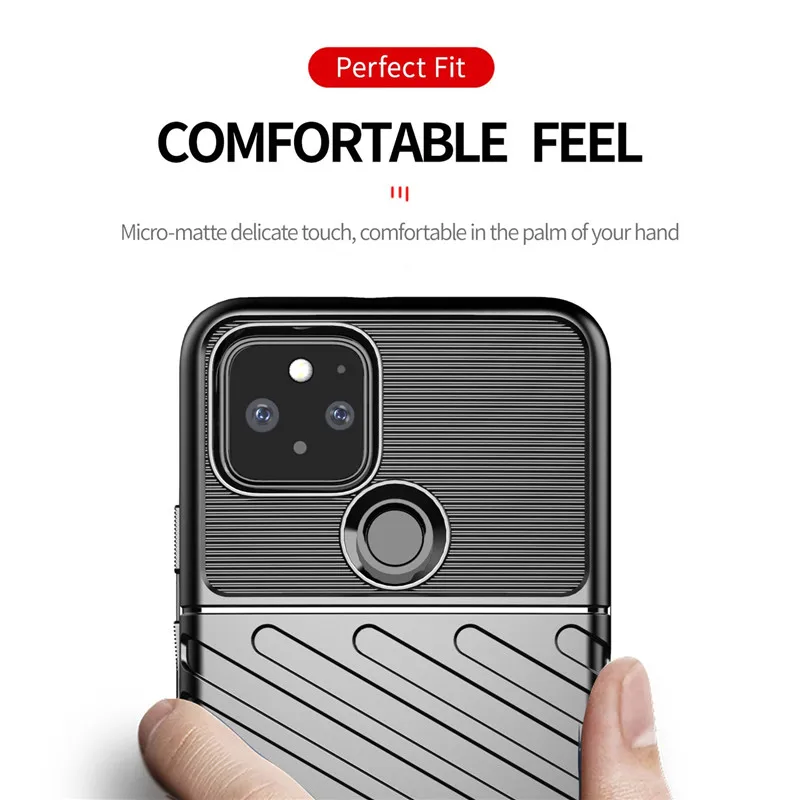 For Google Pixel 5 Case For Google Pixel 6 Pro 4A 5 Case Silicone Protective Phone Bumper Fundas Cover For Google Pixel 6 Pro