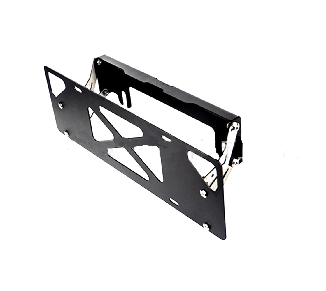 Front License Plate Folding Frame Conversion Bracket For General Auto Parts Installation, Suitable For Various Car Models