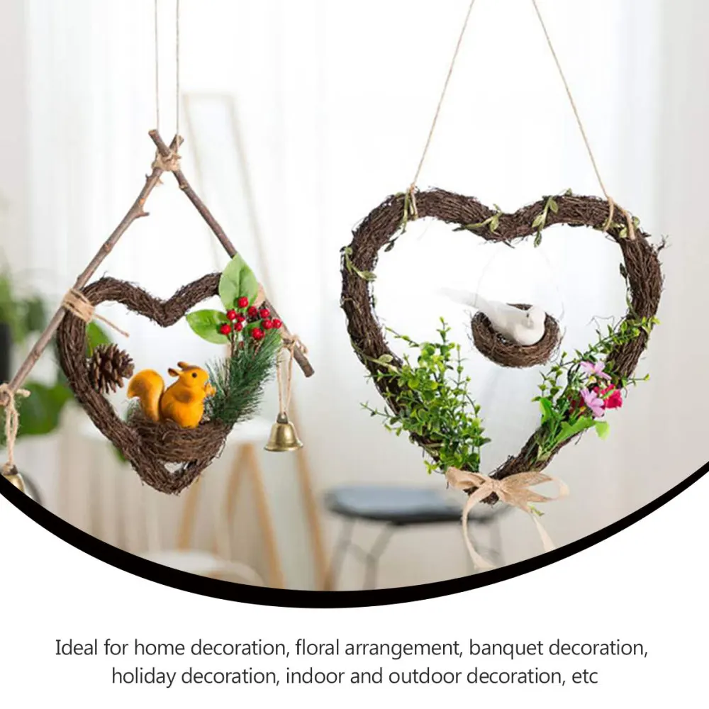 1 шт. модный подвесной Декор Рождественское украшение белка венок декор для