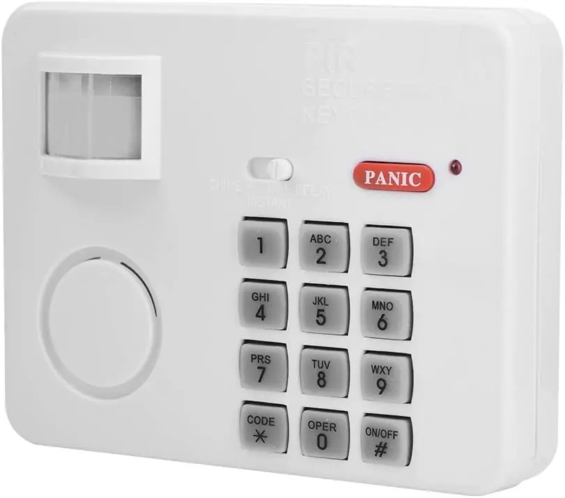 Wireless Motion Sensor Alarm with Security Keypad PIR Home Garage Shed Caravan gate window door pir sensor | Безопасность и защита