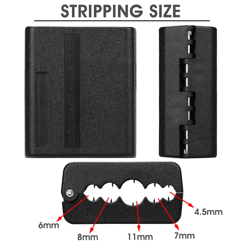 Свободный резак для труб 4 5 мм 11 инструмент зачистки ленточного кабеля