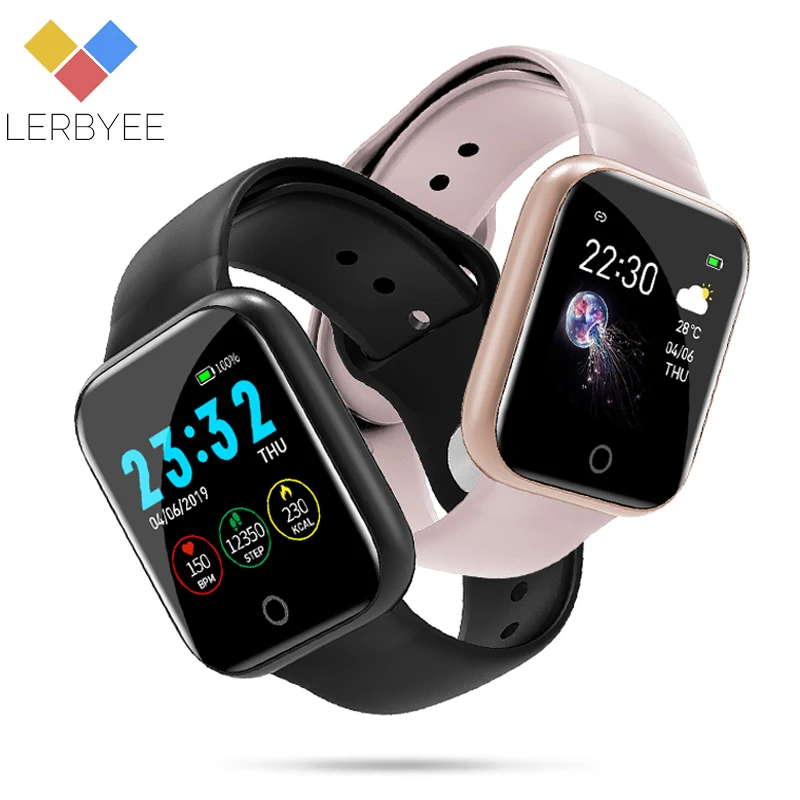 Lerbyee I5 шагомер управление музыкой мульти спортивный режим смарт часы для мужчин