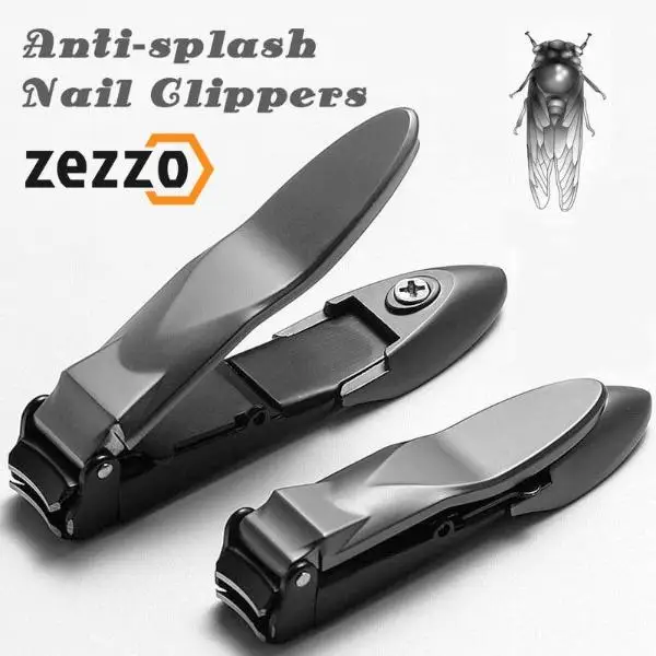 Многофункциональный Анти-всплеск кусачки для ногтей большой Нержавеющая сталь