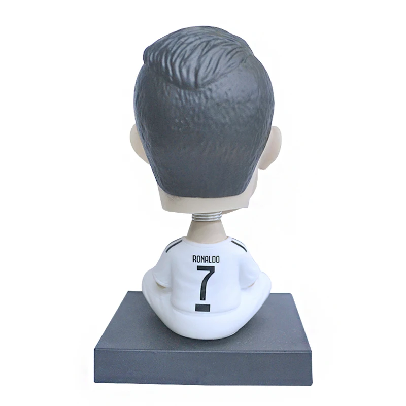 Футбольная звезда игрушки Экологичные ПВХ украшение автомобиля качающаяся