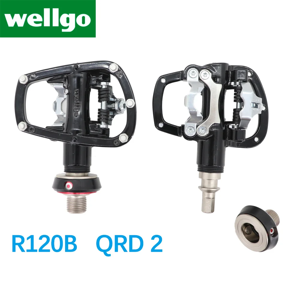 Педаль Wellgo R120B Non QRD QRD2 быстросъемная педаль для горного велосипеда легкие