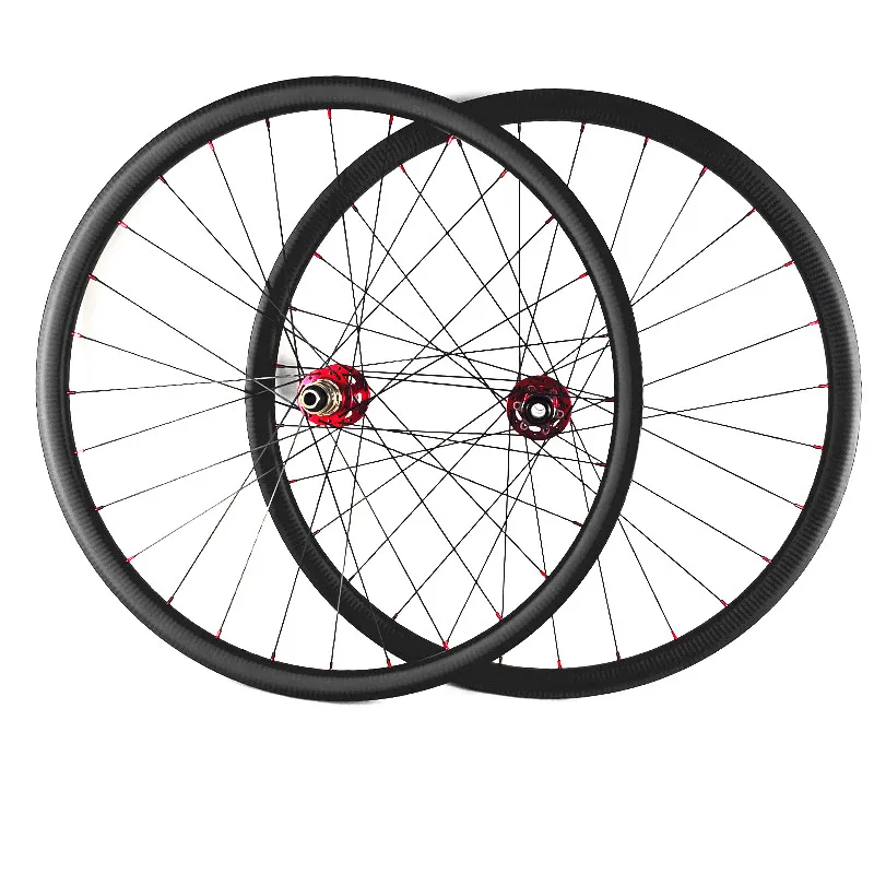 29er красный ступица NOVATEC 791/792SB Углеродные mtb колеса ширина 27 4 Глубокий 23 XC гонки