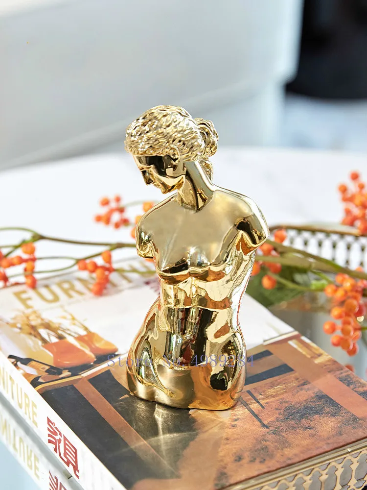 

Полимерная скульптура с золотым иероглифом, современный иероглиф, украшение ручной работы для гостиной, рабочего стола, домашний декор, пре...