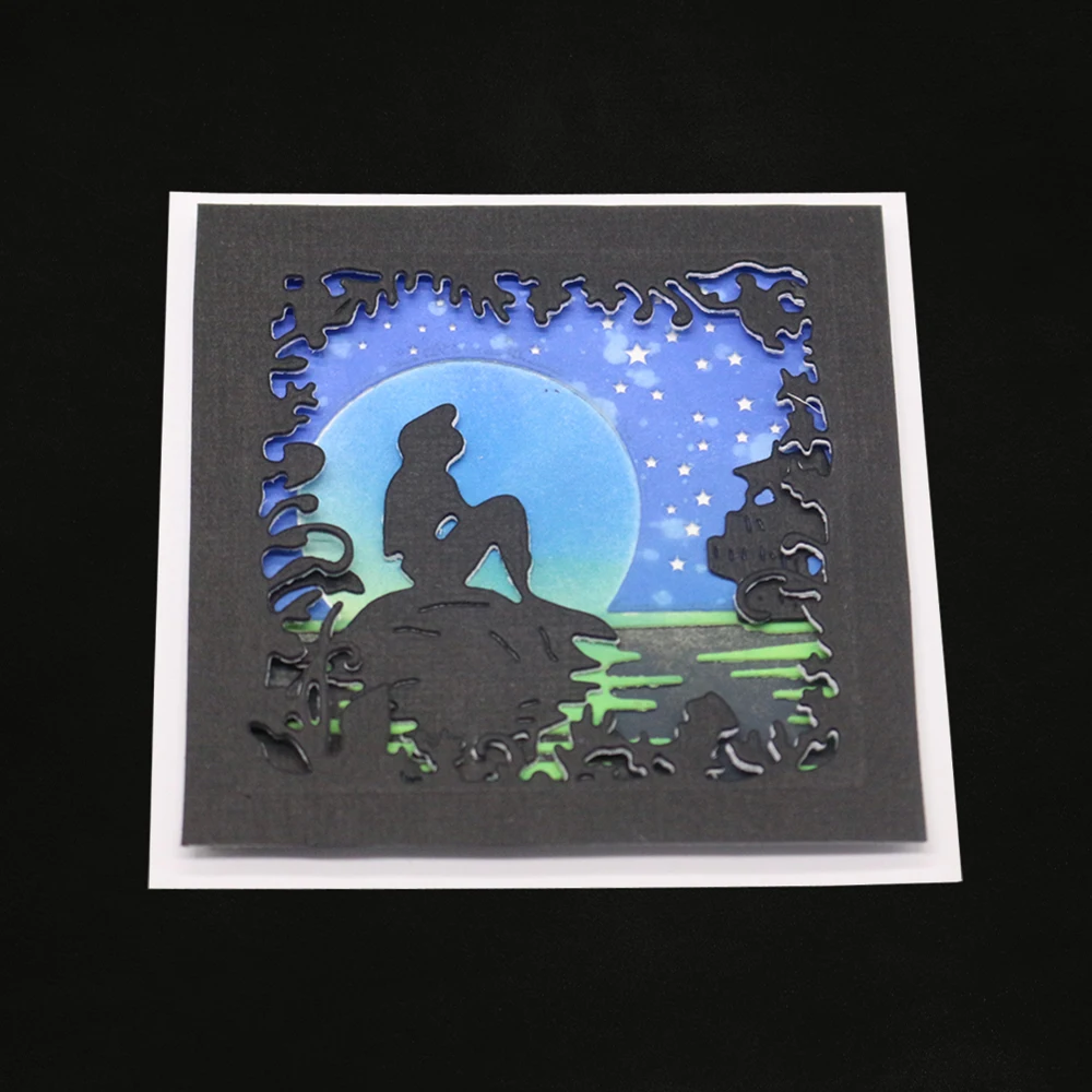 Морские металлические Вырубные штампы трафарет для скрапбукинга &quotсделай