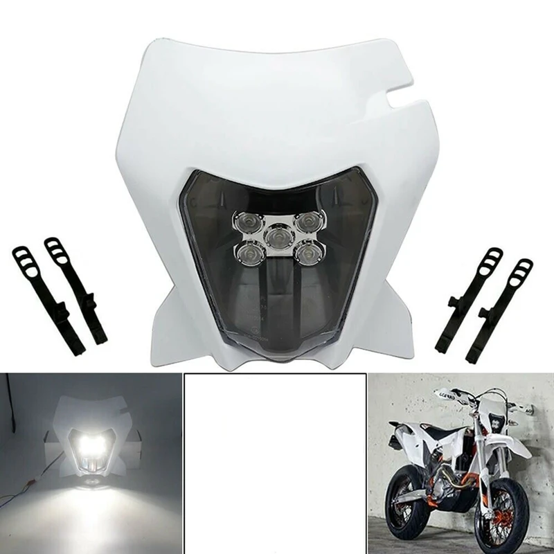

Motorcycle Dirt Bike LDE Headlight Front Headlight Fairing for KTM 2018