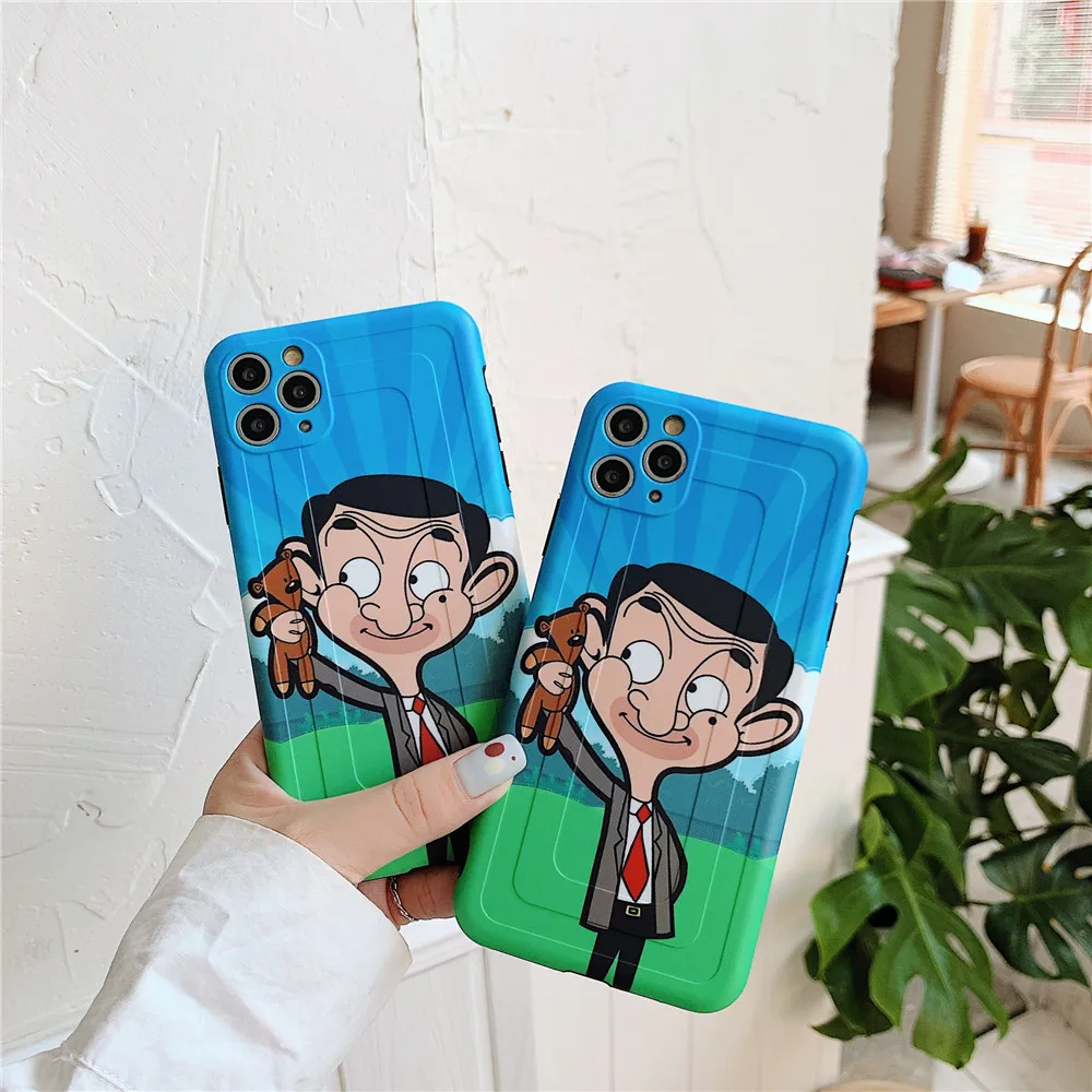 Забавный мультяшный комедийный чехол для iphone 7 8 plus se2 11 pro x xs max xr Rowan Sebastian Atkinson CBE |