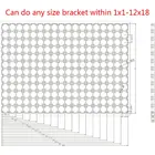Горячая 20 шт. 1x2 Батарея держатель кронштейн Безопасность Пластик сотовый кронштейны для 21700 Батарея