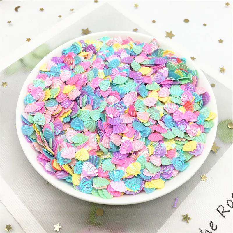 Блестки в виде снежинок разных цветов 5 мм 10 разные размеры блестки искусственные