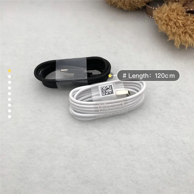 SAMSUNG 1 M/1,2 M USB 3,1 type C адаптивный кабель для быстрой зарядки линии передачи данных для Galaxy S8 S9 S10 Plus Note 8 9 10 A5 A7