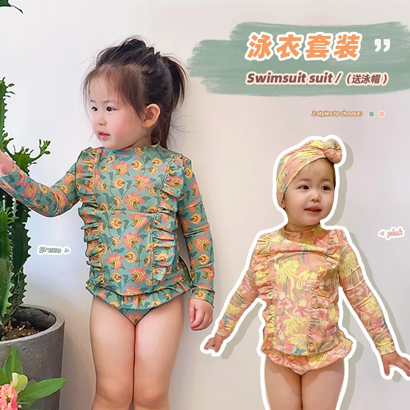 

Girls Swimsuit 2021 New Girls One-Piece Swimsuit Girls Shorts Baby Swimsuit Children's Swimsuit Suit Girls Clothing Girls Shorts