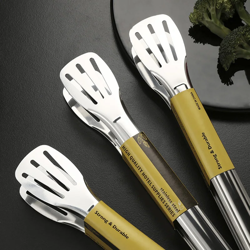 Барбекю щипцы Многофункциональный Нержавеющая сталь Еда кухонный инструмент