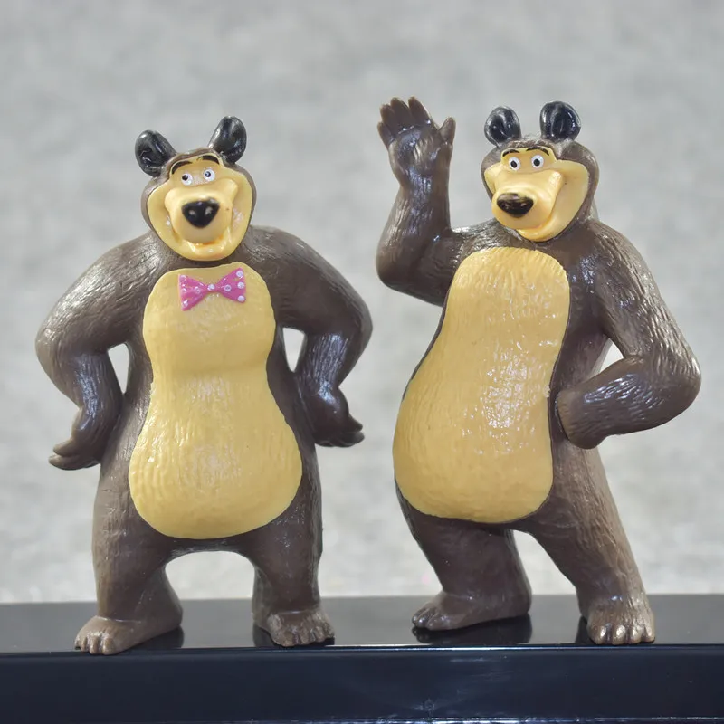 Аниме Рисунок Игрушки MashaBear мультфильм игрушки подарки на день рождения медведь