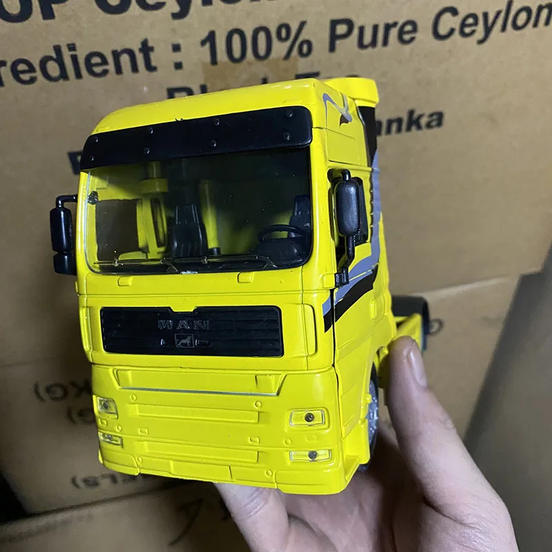 Литье под давлением в масштабе 1:32 тяжелый грузовик контейнер транспортер тягач