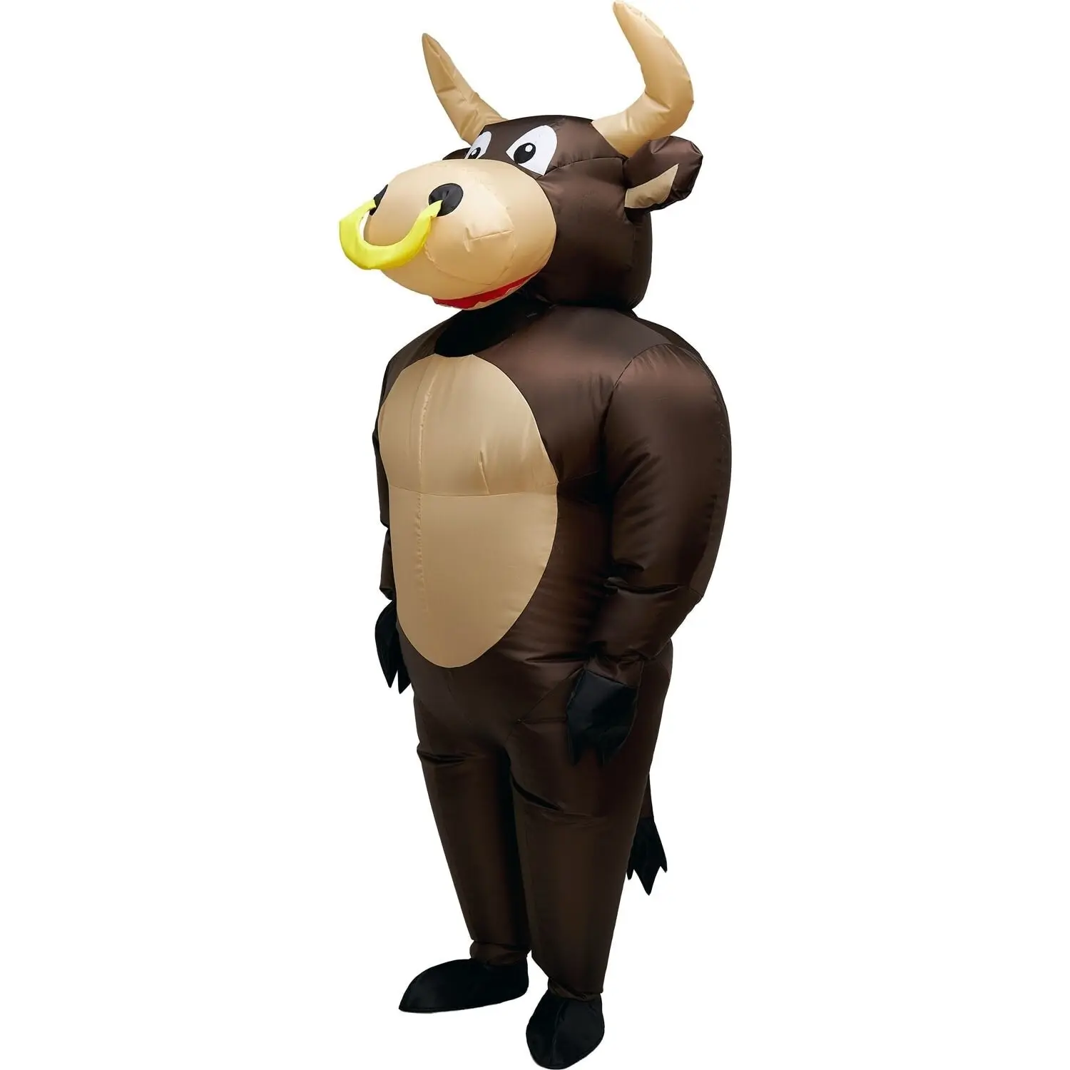 Надувной костюм Бык коричневый. Символ 2021 года сделано в России новый год |