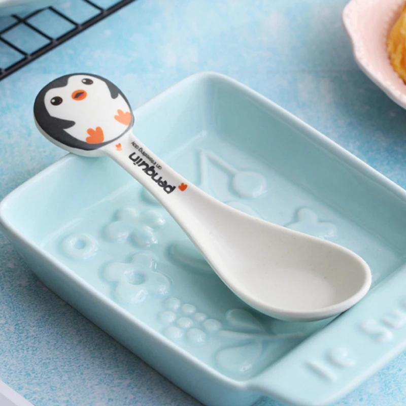 

baby spoons feeding dishes Tableware for children flatware cutlery colher spoon silicone tools-for-patchwork lot soup ladle