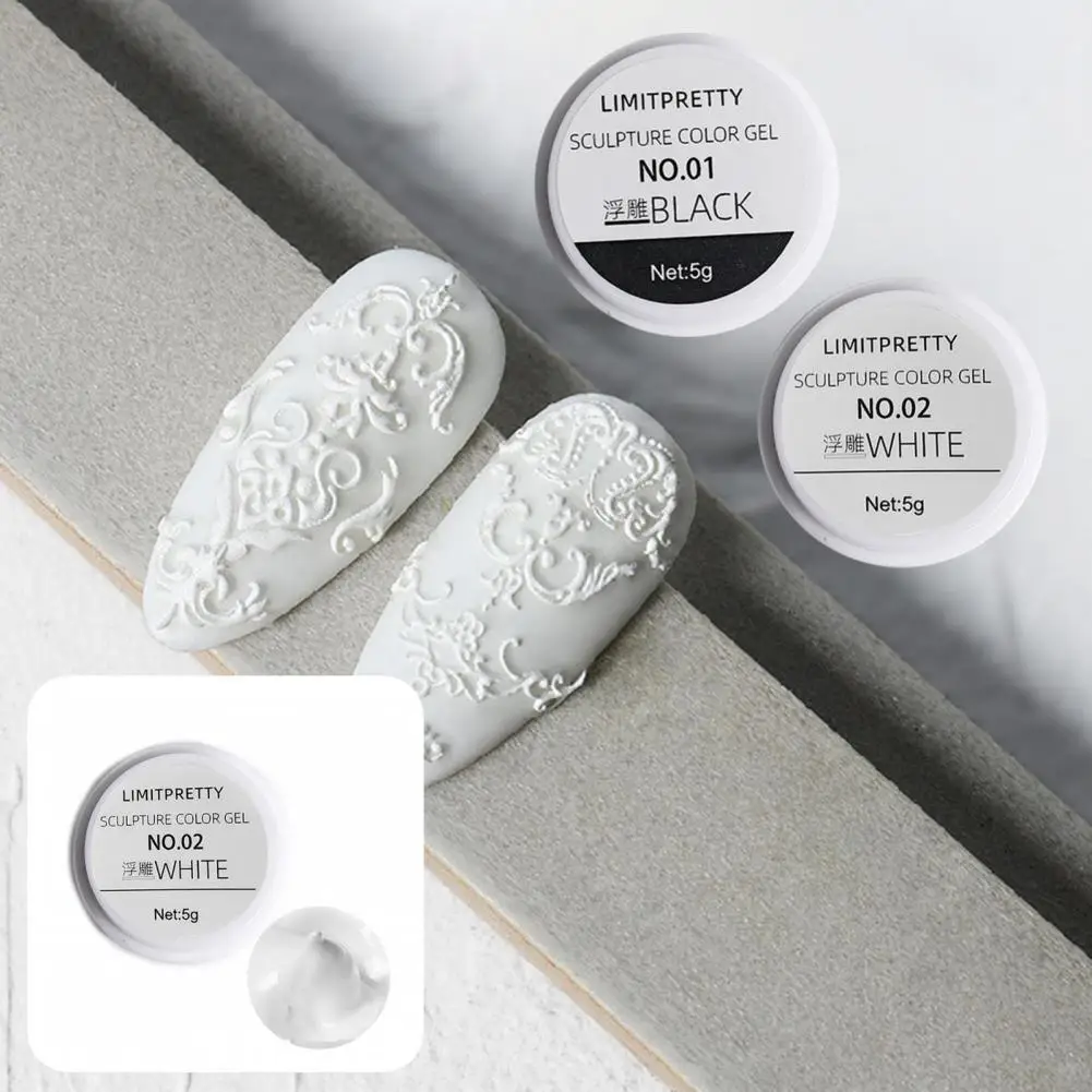 

Widely Application Persistent Effect Nail Gypsum Plaster Drawing Design Polish for Women