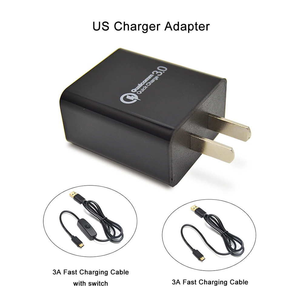 Новейшее зарядное устройство Raspberry pi 4B 5 в 3 а с USB портом для дома и