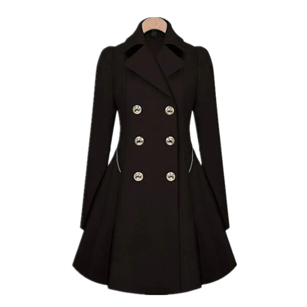 Женское длинное пальто Лизы колли модное повседневное дамское на весну и осень