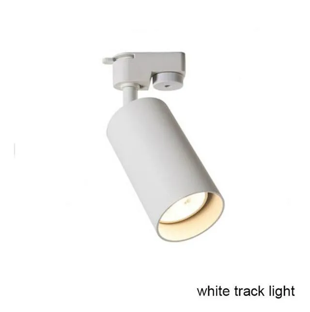 White Track Light 7 Вт 10 Вт современный светодиодный фонарь GU10 рельс прожекторы лампа светодиодный s передвигаемый светильник точечные светильники Лампа для магазина магазин Шоурум - Испускаемый цвет: White Track Light