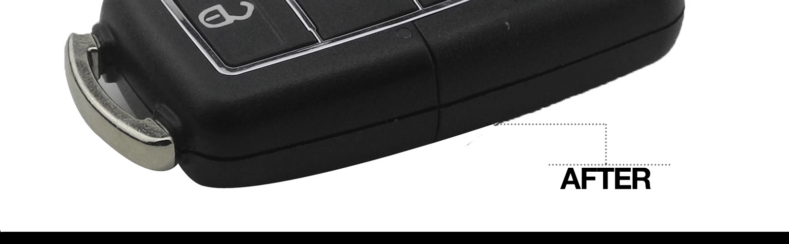 Jingyuqin 3 кнопки складной чехол для дистанционного ключа от машины для Volkswagen VW Golf Passat Polo Jetta Touran Bora Sharan