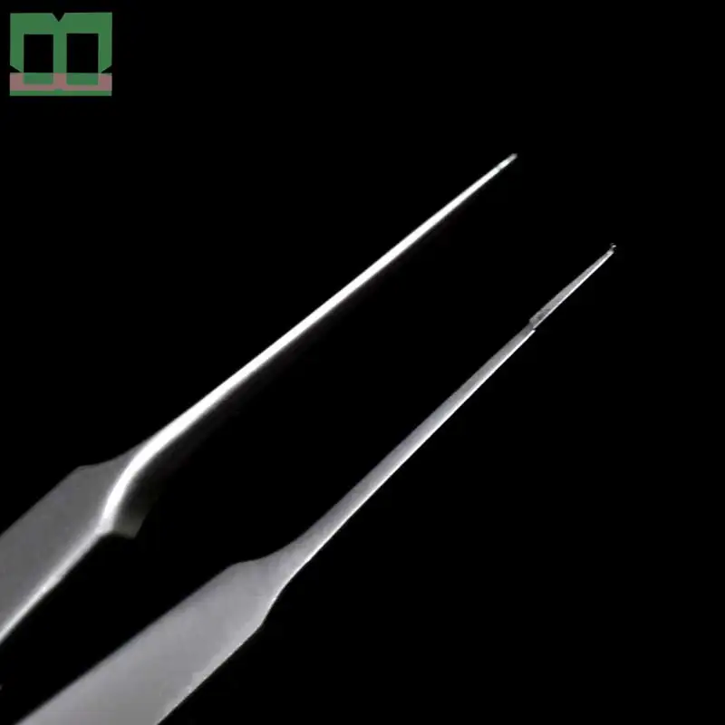 Хирургический Инструмент толстые щипцы ласточкин хвост с позолоченной ручкой 0 4