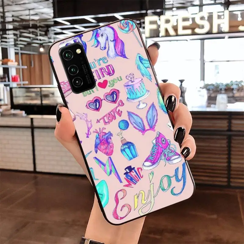 Фото CUTEWANAN Girly Pastel Witch Goth чехол для телефона Samsung S20 plus Ultra S6 S7 edge S8 S9 S10 5G lite 2020 Мобильные CUTEWANAN Girly Pastel Witch Goth чехол для телефона Samsung S20 plus Ultra S6 S7 edge S8 S9 S10 5G lite 2020 Мобильные