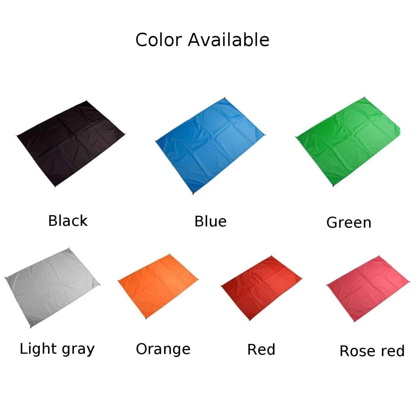 

Outdoor Waterproof Portable Foldable Pocket Blankets Picnic Camping Beach Mats Durable Outdoor Picnic Camping Tent Mats
