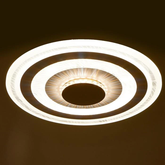 Светильник с ПДУ 74637/1 LED 108Вт диммер 3000-6000К белый 50х50х4 см 4941596