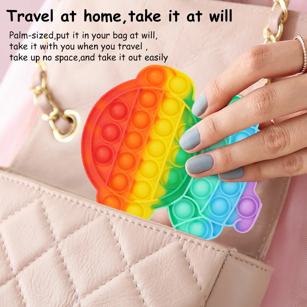 

Funny Pops Push Bubble Sensory Toy Autism Needs Squishy Stress Reliever Toys Adult Kid Anti-stress Fidget Reliver Stress