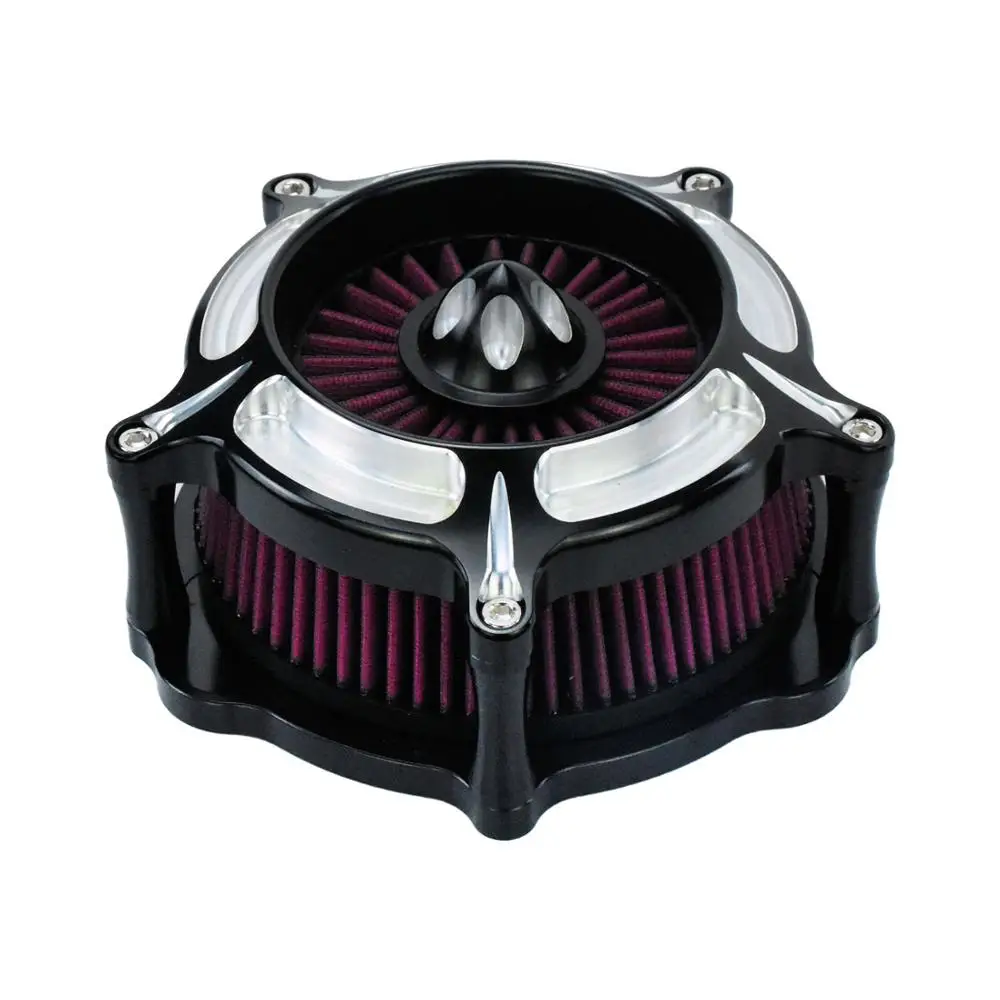 Мотоцикл CNC красный воздухоочиститель воздушный фильтр для Harley Sportster XL883 1200 Touring