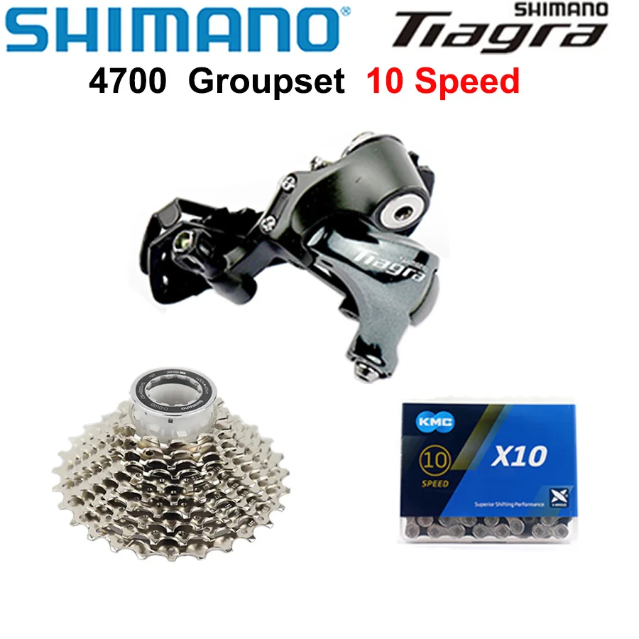 

Переключатель передач SHIMANO Tiagra 10 Speed 4700, задний переключатель передач для дорожного велосипеда