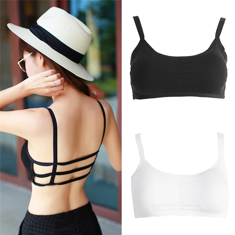 Женский растягивающийся жилет на бретельках облегающий топ с u образным вырезом