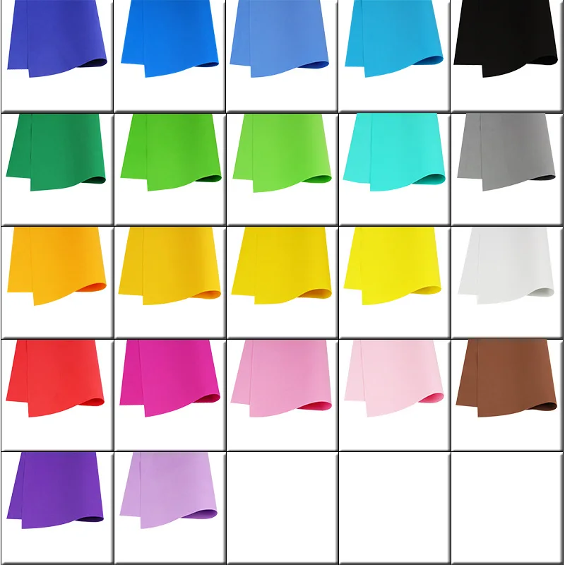 

10pcs 50*90CM/1MM EVA Watercolor Sponge Paper DIY Kindergarten Needlework Foamiran Paper Arts and Craft Paper Origami Paper