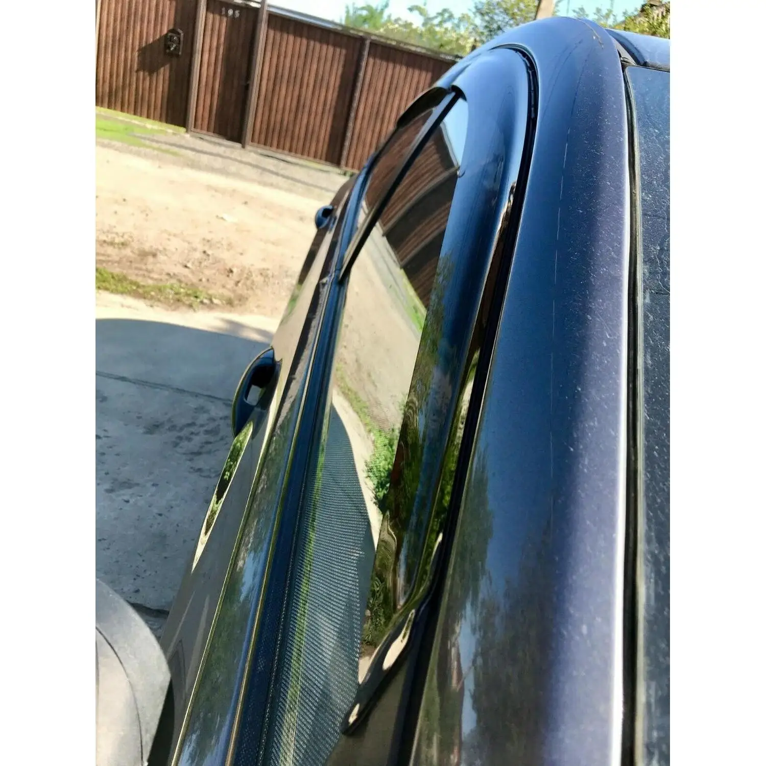 Ветровики для хюндай солярис хендэ 2011-2016 дефлекторы окон дождевики на окна