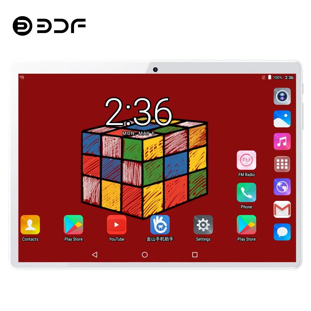 BDF Быстрая Android 7,0 планшетный ПК Tab Pad 10 дюймов ips 8 Core 4 ГБ/64 Гб Две sim-карты 4G LTE телефонный звонок 10," фаблет