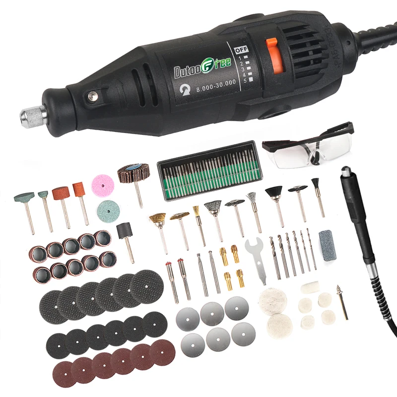 Набор насадок для дрели Dremel Style MultiPro аксессуары резьбы по дереву мягкий вал 75 шт.