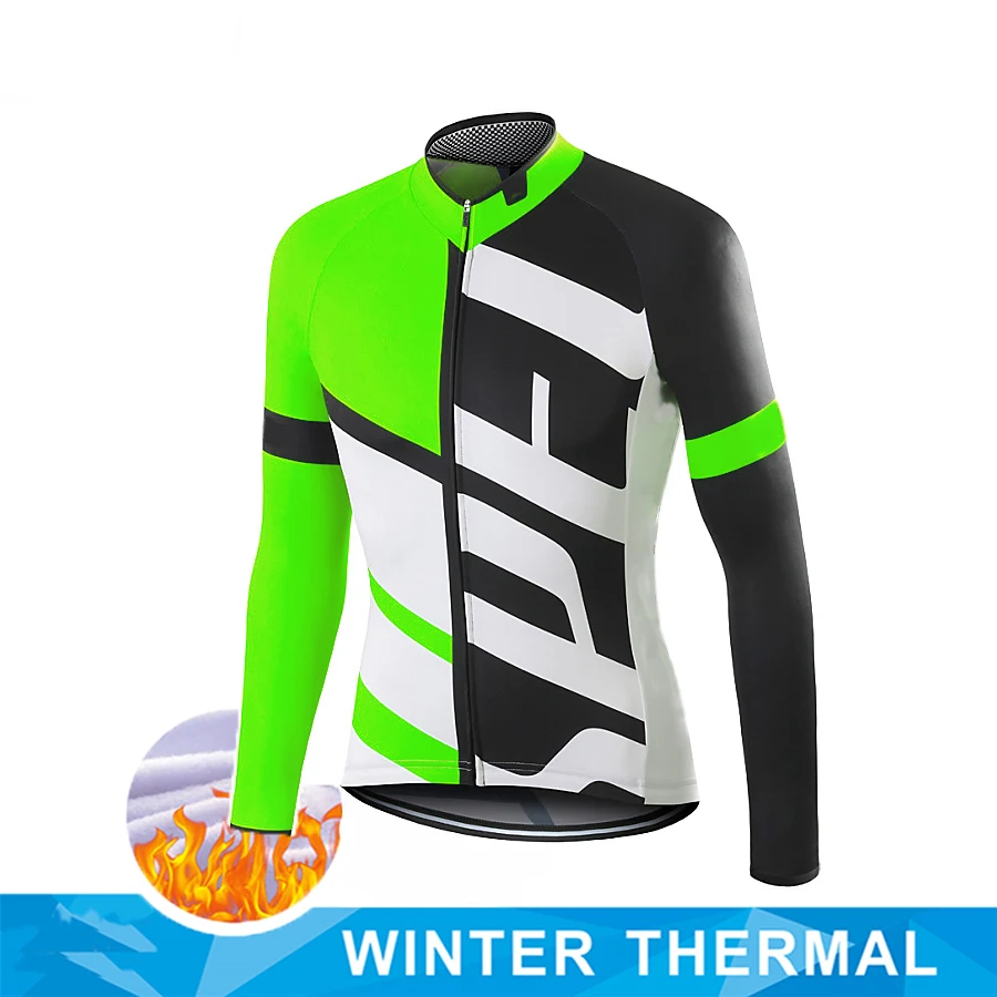 

Новинка 2022, зимняя куртка, теплая флисовая Мужская одежда для велоспорта, Джерси, одежда для горного туризма и триатлона, велосипедная одежд...