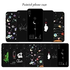 Модный силиконовый чехол для телефона Xiaomi Redmi 7 Note 7 8 Pro, ультратонкий черный матовый защитный чехол из ТПУ для Redmi Note 7 7A