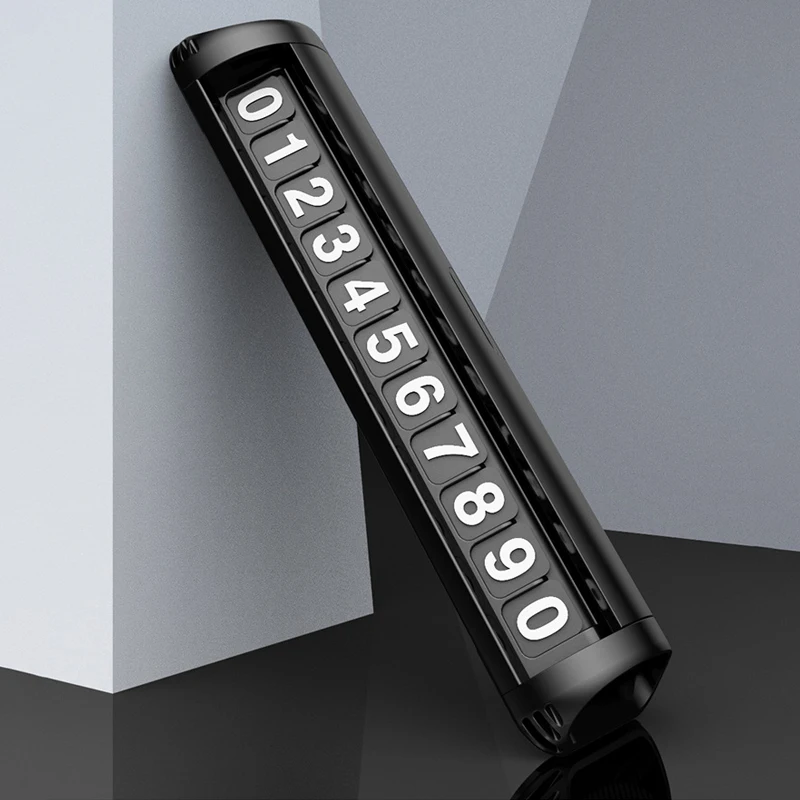 

Car Temporary Stop Sign Temporary Car Parking Card Telephone Number Car Parking Card Stop Phone Number Card Plate Hidden Switch