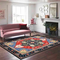 fashion european style rug classical geometric ethnic style carpet bedroom living room kitchen bathroom floor mat bed blanket